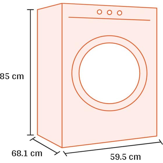 CANDY GD 214L6-S 14 kg 1200 Στροφές Λευκό Πλυντήριο Ρούχων image 2