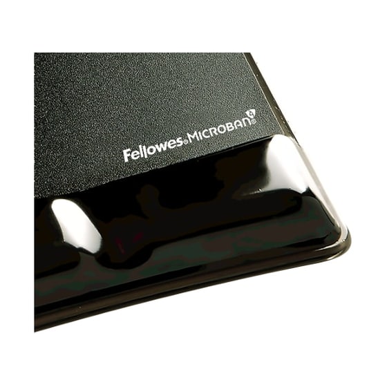 Fellowes Microban Protection Mouse Pad 250mm με Στήριγμα καρπού Μαύρο image 1