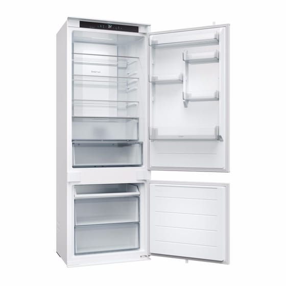 CANDY CNBQT3719EW 382 Lt Εντοιχιζόμενος Ψυγειοκαταψύκτης image 2