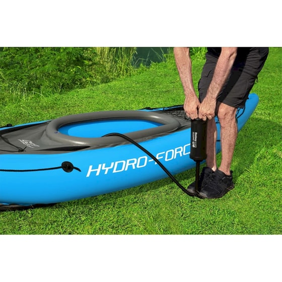 Καγιάκ Φουσκωτό Μονοθέσιο Bestway Hydro-Force 275cm - Γαλάζιο/ Γκρι image 12