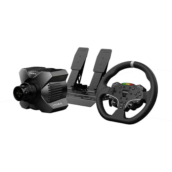 Moza RS074 R3 Bundle Τιμονιέρα με Πετάλια για PC image 0