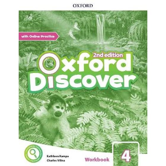 Oxford Discover: Level 4: Workbook with Online Practice (A1-A2) image 0