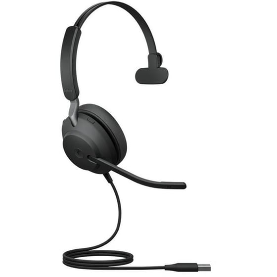 Jabra Evolve2 40 Se Ενσύρματα Ακουστικά Κεφαλής - Μαύρο image 1