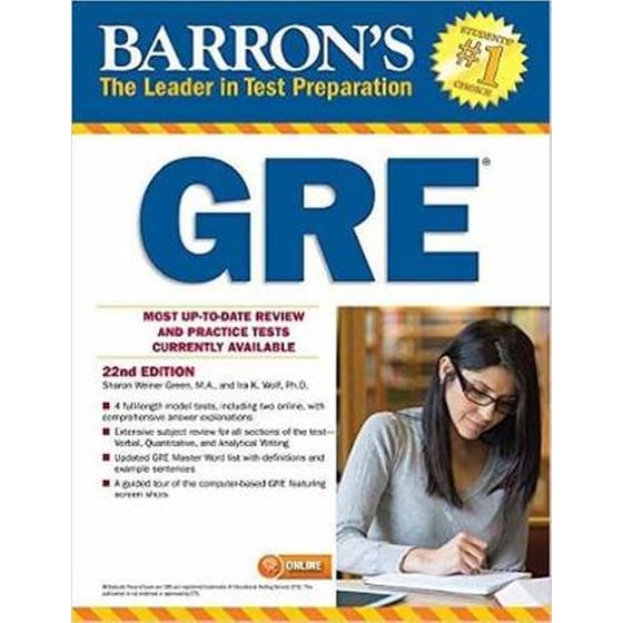 Barron's GRE, 22nd Edition image 0
