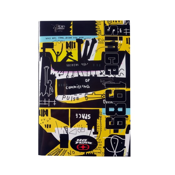 Τετράδιο Καρφίτσα BACK ME UP NO FEAR Β6 White Wolf - Yellow City 40 Φύλλων (1 Τεμάχιο - 2 σχέδια) image 1