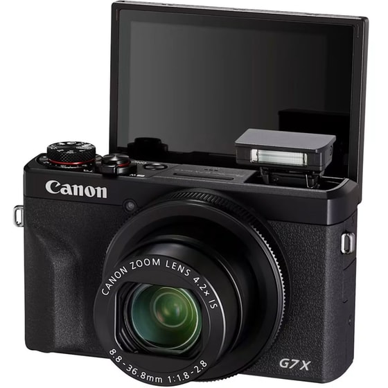 Φωτογραφική Μηχανή Compact Canon DC Canon Powershot G7X Mark III Vlogging kit - Μαύρο image 1