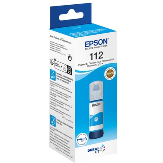 Epson 112 Κυανό Μελάνι Εκτυπωτή C13T06C24A image 1