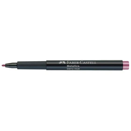 Μαρκαδόρος Γραφής Faber Castell Μεταλλικός Ροζ 1.5 mm image 1