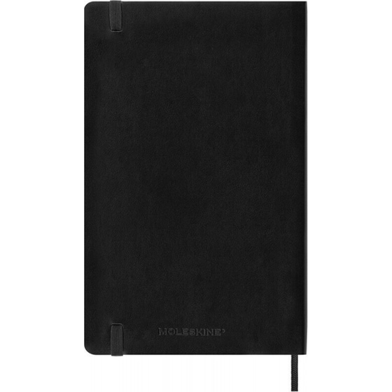 Ημερολόγιο Ημερήσιο Moleskine 2026 12Μ Large Black Soft image 1