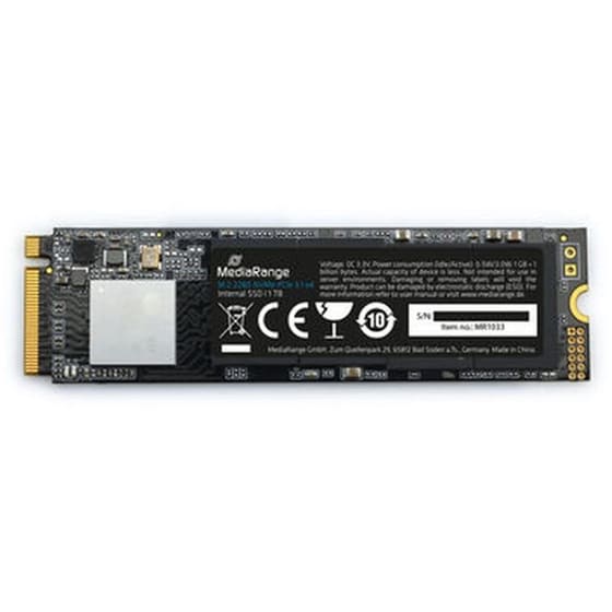 Σκληρός Δίσκος M.2 Ssd 1tb Mediarange 2280 Nvme Pcie Tlc Nand image 0