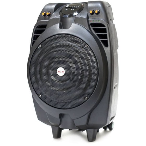 Party Speaker Akai SS023A-X10 50W Karaoke με Ασύρματo Μικρόφωνo - Μαύρο image 2