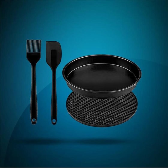CECOTEC Cecofry Full InoxBlack 5500 Connected Pack CEC-03319  με Αποσπώμενο Κάδο 1700 W 5.5 L Μαύρο Φριτέζα Αέρος image 3