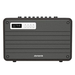 Party Speaker Aiwa MIX420 100W Karaoke με Ασύρματα Μικρόφωνα - Καφέ