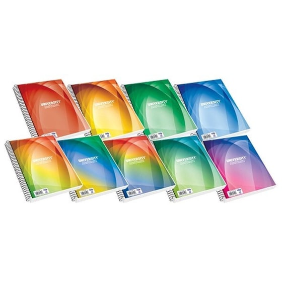 Τετράδιο Σπιράλ SKAG A5 University Laminated (1 Τεμάχιο) image 0