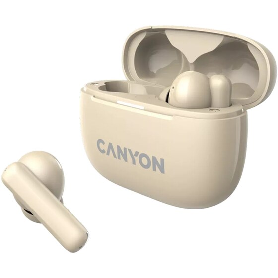 Ακουστικά Bluetooth Canyon OnGo 10 - Μπεζ image 2