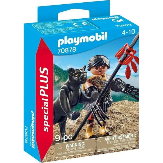 PLAYMOBIL® Special Plus Πολεμιστής με Μαύρο Πάνθηρα (70878) image 0