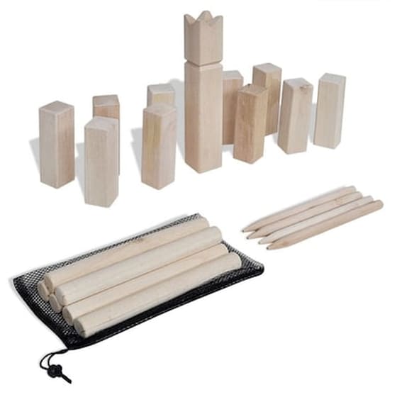 Vidaxl Σετ Παιχνιδιού Kubb Ξύλινο image 1