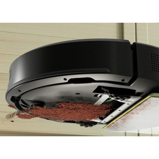 IROBOT ROOMBA 105 Combo + AutoEmpty Dock για Σκούπισμα και Σφουγγάρισμα Μαύρο Σκούπα Ρομπότ image 1
