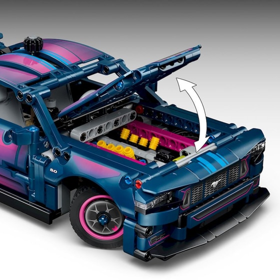 LEGO® Technic Γκαράζ Προσαρμογής Αυτοκίνητο Ford Mustang GT (42236) image 9