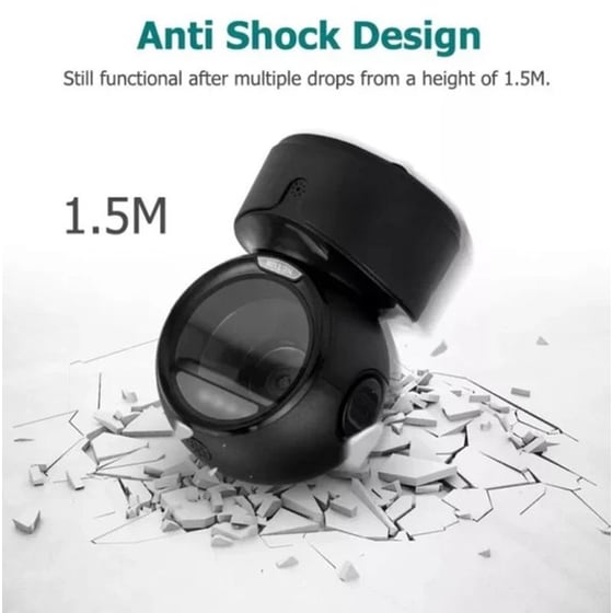 NETUM Scanner Επιτραπέζιο Hands-Free Omnidirectional Ανάγνωση 2D και QR Barcodes image 5