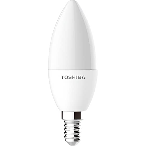 Λάμπα LED Toshiba C37 E14 7W 4000K - Φυσικό Λευκό image 0