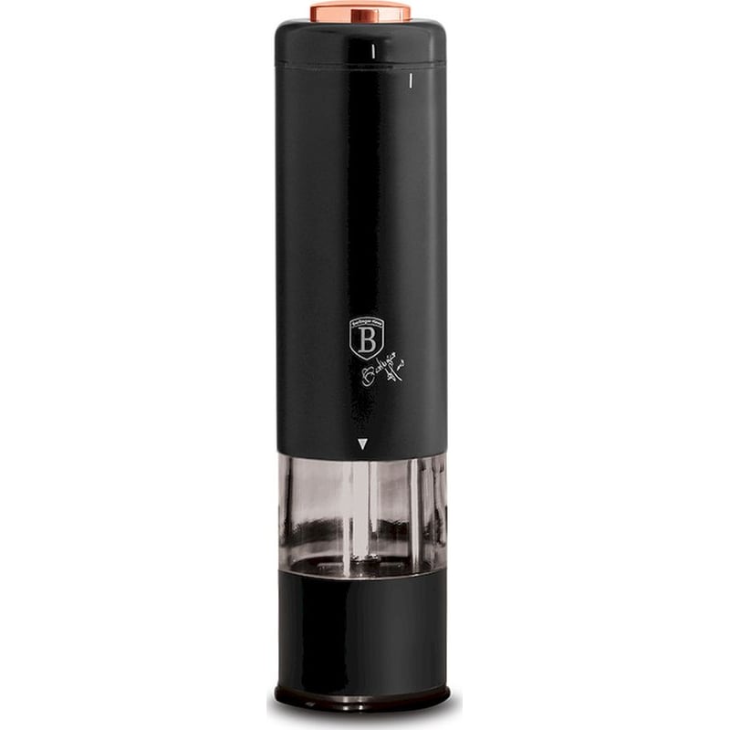 Berlinger Haus Ηλεκτρικός Μύλος με Κεραμικό Μύλο Black Rose Collection με LED Φως