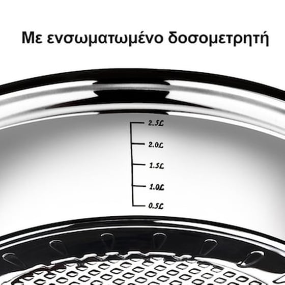 Σετ Κατσαρόλες Από Ανοξείδωτο Ατσάλι Και Επαγωγική Βάση 27 Τεμαχίων Homevero Hv-1027 image 3