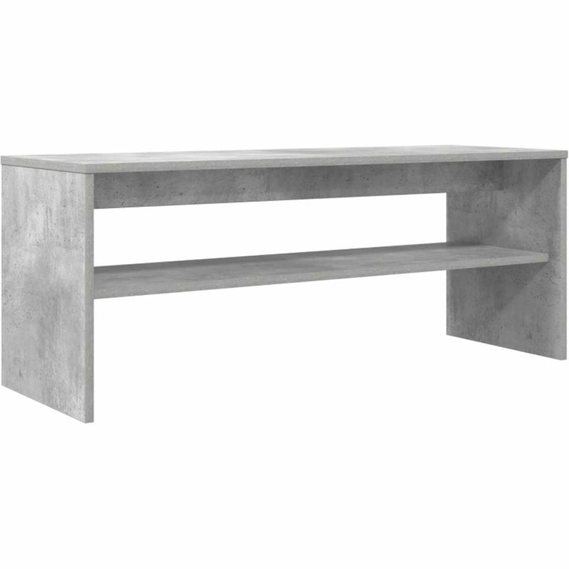 Έπιπλο Τηλεόρασης VidaXL 100 x 35 x 40 cm - Γκρι Σκυροδέματος