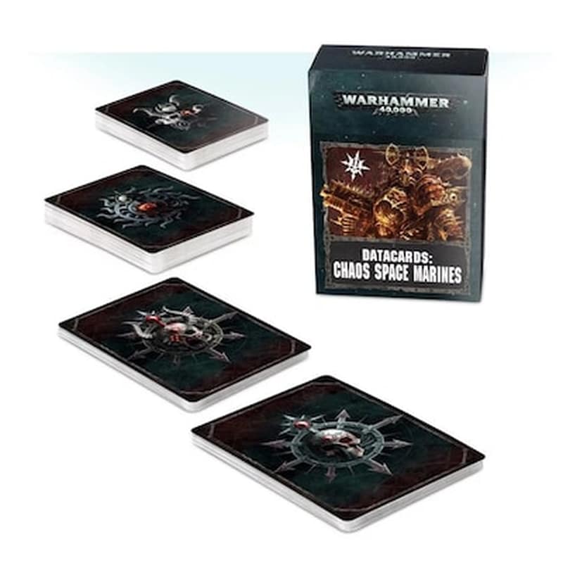 Datacards: Chaos Space Marines Επιτραπέζιο (Games Workshop)