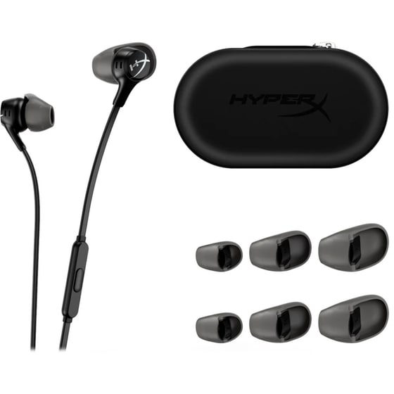 HyperX Cloud Earbuds II Handsfree 3.5 mm - Μαύρο image 2
