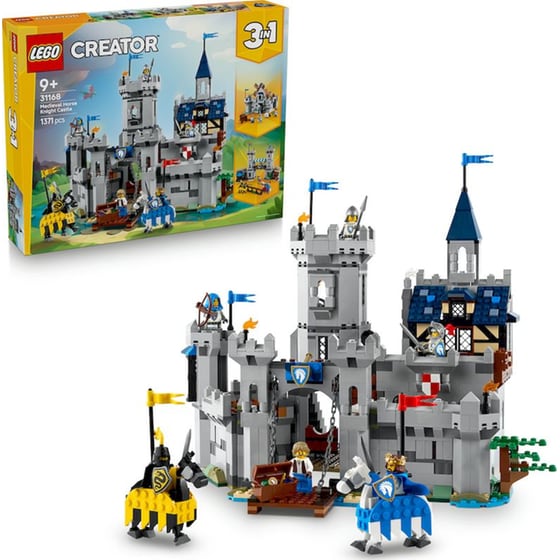 LEGO® Creator 3σε1 Μεσαιωνικό Κάστρο Ιπποτών των Αλόγων (31168) image 6