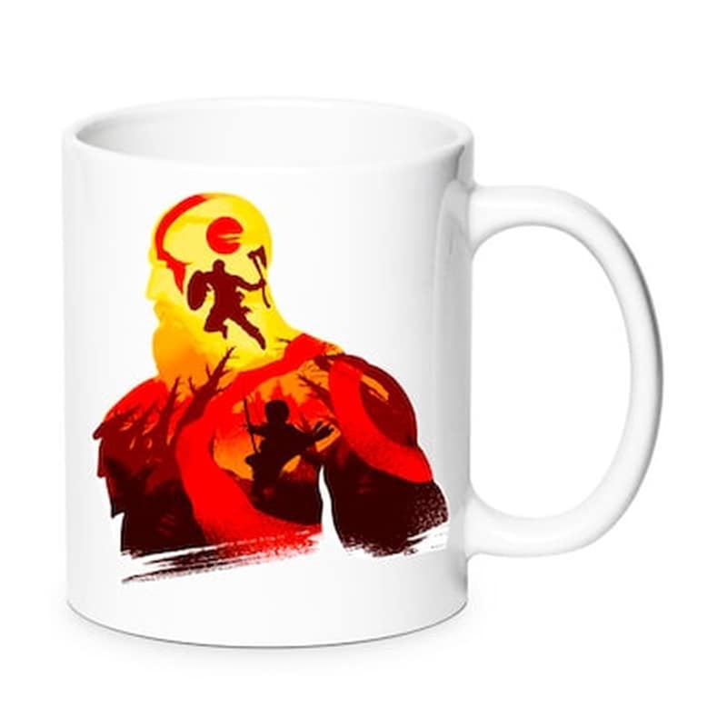 Κούπα God of War No6 Κεραμική 330 ml - Kratos