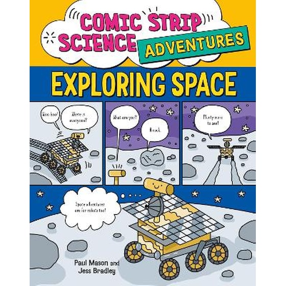 Comic Strip Science Adventures: Exploring Space image 0