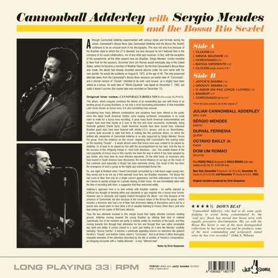 Cannonball Adderley and the Bossa Rio Sextet image 1