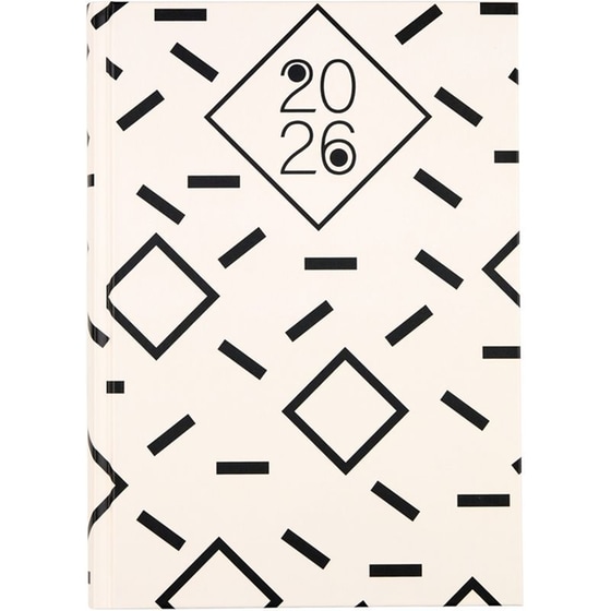 Ημερολόγιο Ημερήσιο Coolbee 2026 Abstract Shapes 14.5x20.5cm image 0