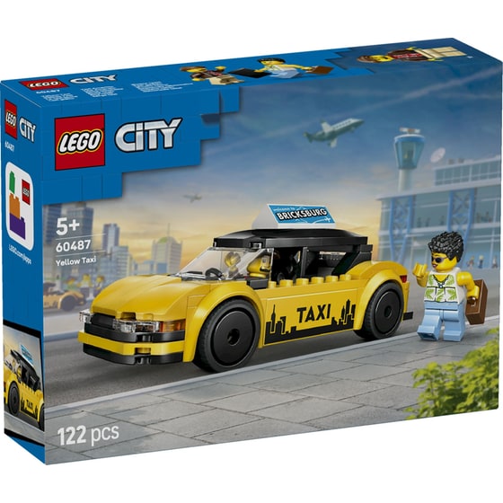 LEGO® City Yellow Taxi (60487) image 0