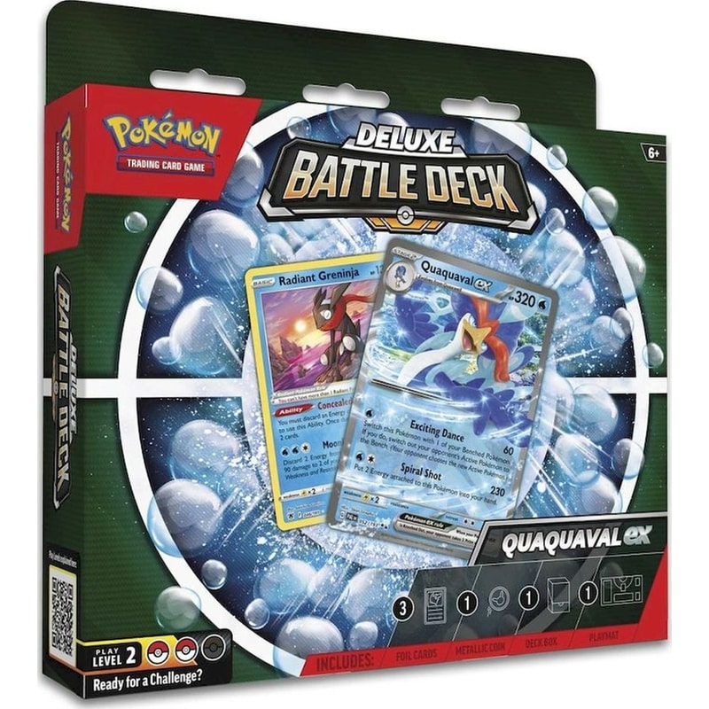 Pokémon TCG: Quaquaval ex Deluxe Battle Deck (Pokemon USA)