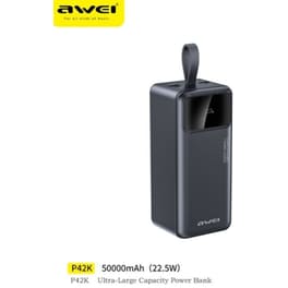 Powerbank Awei P42K 50.000 mAh - Μαύρο