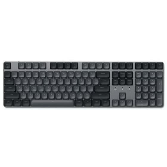 Satechi Slim SM3 Ασύρματο Gaming Μηχανικό Πληκτρολόγιο με Φωτιζόμενα πλήκτρα US -Γκρι image 0