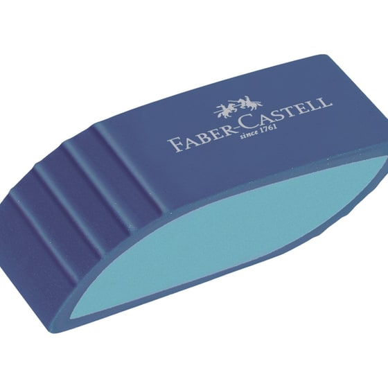 Γόμα Faber Castell Leaf Shaped Δίχρωμη image 0