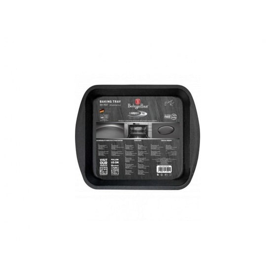 BERLINGER HAUS BH-7837 Αντικολλητικό Ταψί Μαύρο image 1