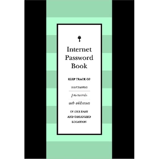Internet Password Book image 0