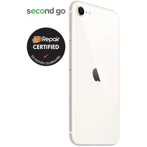 Μεταχειρισμένο Apple iPhone SE (3rd Gen) 64GB Starlight second go Certified by iRepair image 3