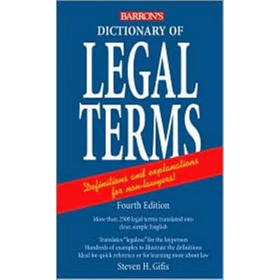 Dictionary of Legal Terms image 0