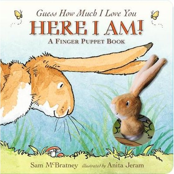 Guess How Much I Love You- Here I Am A Finger Puppet Book image 0