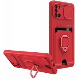 Θήκη Samsung Galaxy A31 - Bodycell Multifunction - Κόκκινο