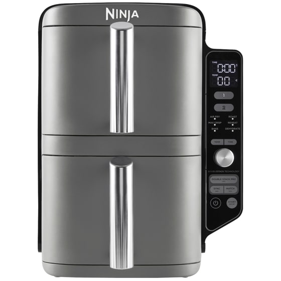 Φριτέζα Αέρος NINJA® DoubleStack™ XL SL400EU με Διπλό Αποσπώμενο Κάδο 2470 W 9.5 L Γκρί image 0