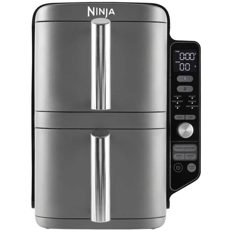 NINJA Φριτέζα Αέρος NINJA® DoubleStack™ XL SL400EU με Διπλό Αποσπώμενο Κάδο 2470 W 9.5 L Γκρί