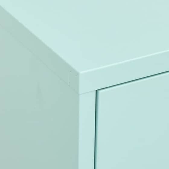 Ντουλάπι Γραφείου VidaXL από Ατσάλι 80x35x101.5 cm - Μέντα image 2