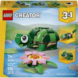 LEGO® Creator 3 σε 1 Χελώνα με Νούφαρο (31377)
